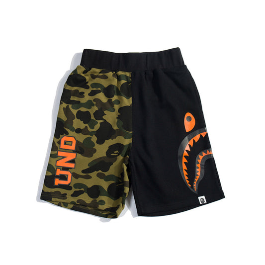 BAPE ART CAMO SWEAT SHORTS MENS