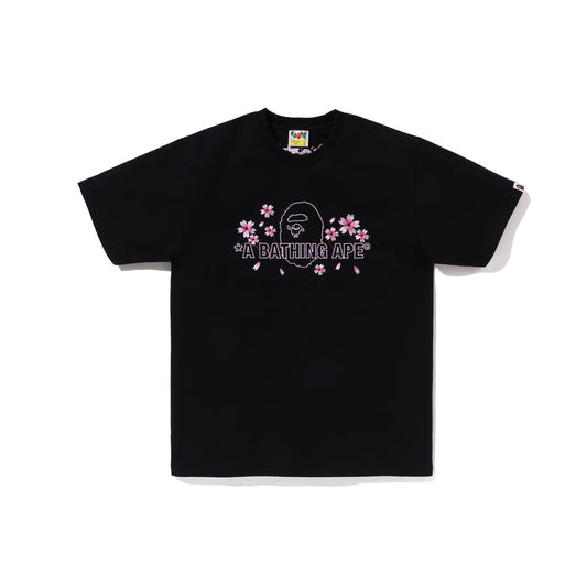 BAPE Sakura Photo Ape Head Tee